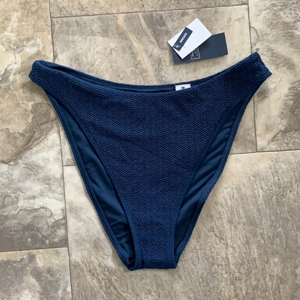 NWT Abercrombie MidRise Moderate Bikini Bottom